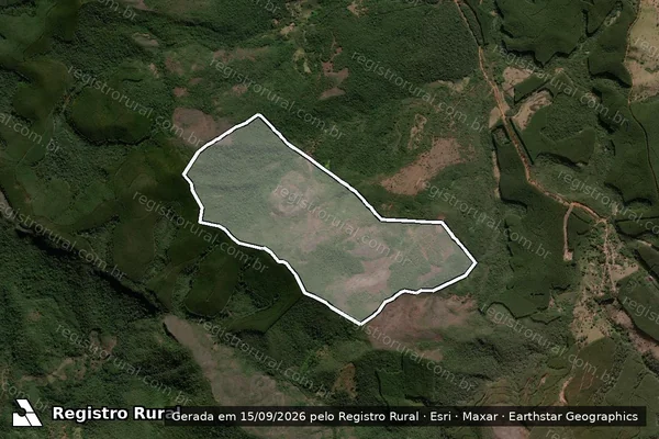 Imagem de satélite de Fazenda da Fabrica de Santana em CONCEIÇÃO DO MATO DENTRO - MG