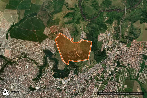 Imagem de satélite de FAZENDA ELDORADO em TEIXEIRA DE FREITAS - BA