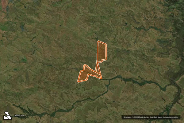 Imagem de satélite de CAMPOS BELOS 1 em QUARAÍ - RS