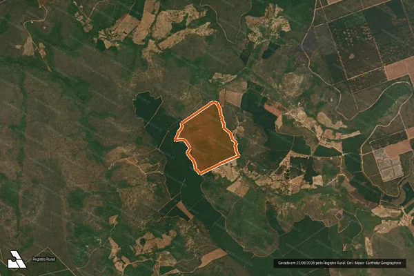 Imagem de satélite de FAZENDA JAMBREIRO em ITAMARANDIBA - MG