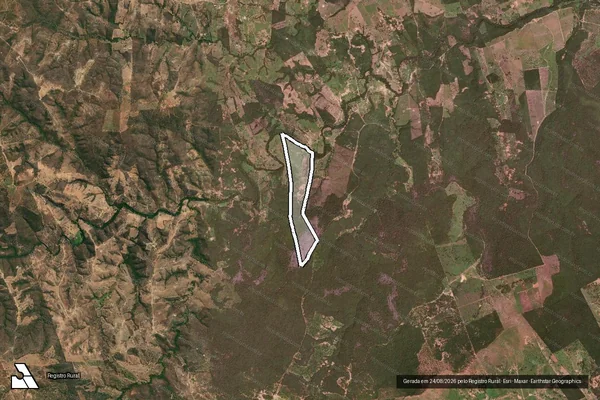 Imagem de satélite de FAZENDA PANELINHA I em MIRAVÂNIA - MG