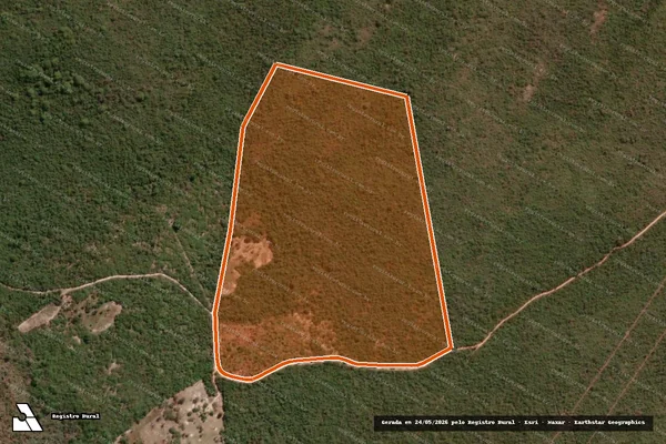 Imagem de satélite de FAZENDA VOLTA DO MEIO em GENTIO DO OURO - BA
