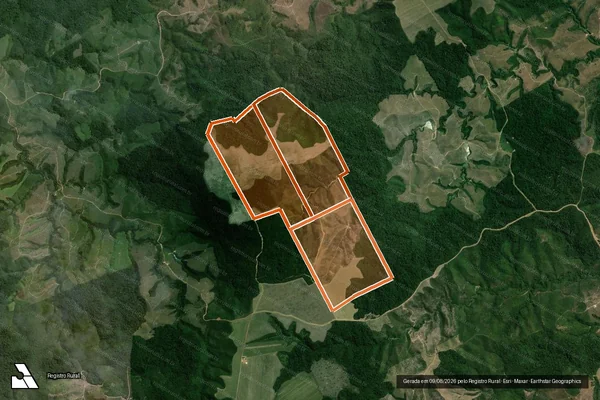 Imagem de satélite de FAZENDA VALE DO IMPERADOR III e IV em RONDON DO PARÁ - PA