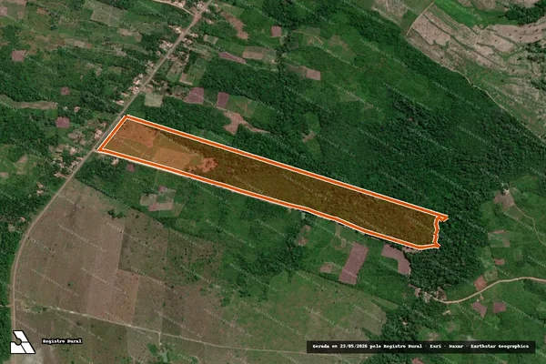 Imagem de satélite de Sitio Santa Maria em BUJARU - PA