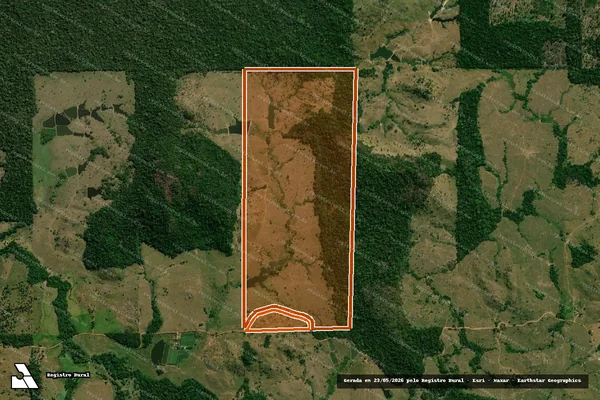 Imagem de satélite de FAZENDA GUMERCINDO em CACAULÂNDIA - RO