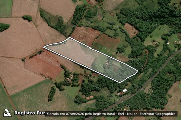 Imagem de satélite de POSSE em SÃO LUIZ GONZAGA - RS