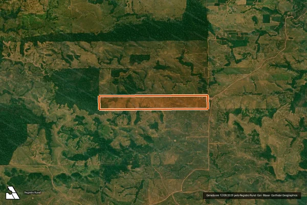 Imagem de satélite de SITIO PAI HEROI em ALTA FLORESTA D'OESTE - RO