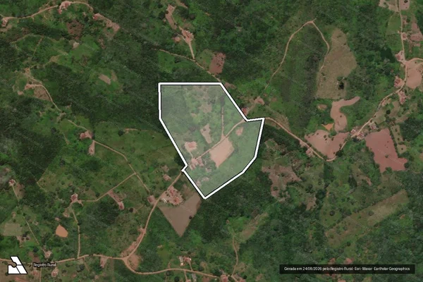 Imagem de satélite de SITIO CACHOEIRA DE PEDRA DAGUA em MATINHAS - PB