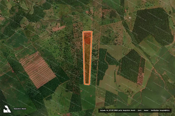 Imagem de satélite de Chacara Fenix em TERENOS - MS