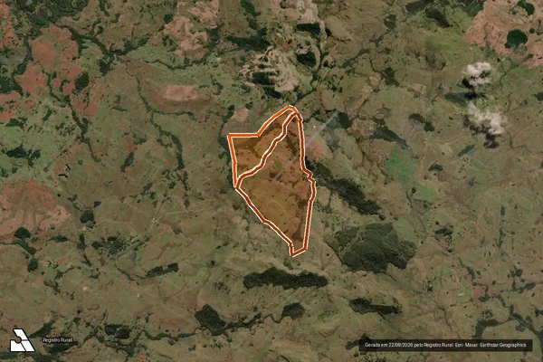 Imagem de satélite de FAZENDA BOA VISTA em PAINEL - SC