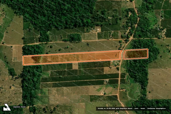 Imagem de satélite de CHACARA BELA VISTA em NOVA BRASILÂNDIA D'OESTE - RO