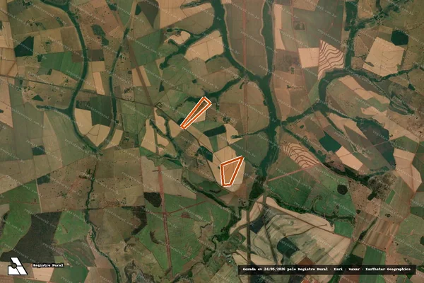Imagem de satélite de FAZENDA MONTE ALTO em ITURAMA - MG