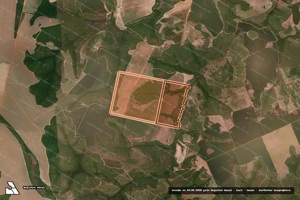 Imagem de satélite de FAZENDA IRMAOS DIEHL II em CANARANA - MT