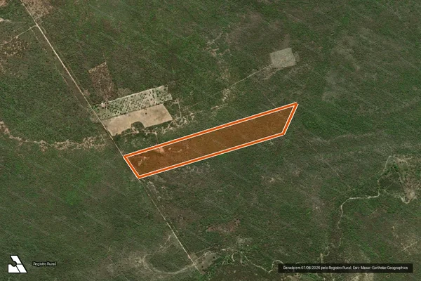 Imagem de satélite de PA MULUNGUZINHO - LOTE 102 em MOSSORÓ - RN