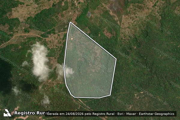 Imagem de satélite de FAZENDA SAO JORGE em ARAME - MA