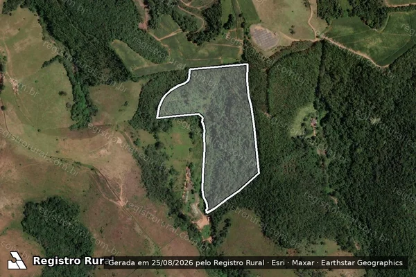 Imagem de satélite de SÍTIO DAS FLORES em ANTÔNIO CARLOS - MG