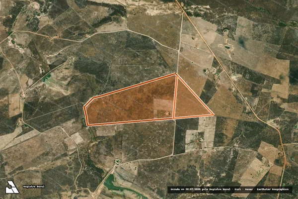 Imagem de satélite de FAZENDA BOA VISTA em QUIXADÁ - CE