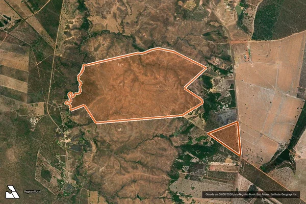 Imagem de satélite de FAZENDA IRMAOS CORAGEM em BALSAS - MA