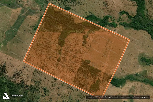Imagem de satélite de FAZENDA ARACATUBA em RIO MARIA - PA