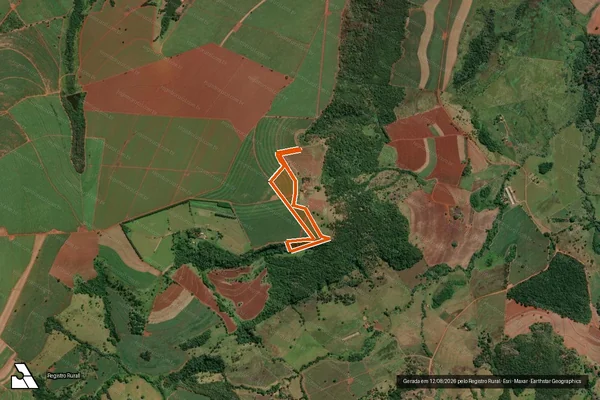Imagem de satélite de FAZENDA MIRAMONTES em IGARAPAVA - SP