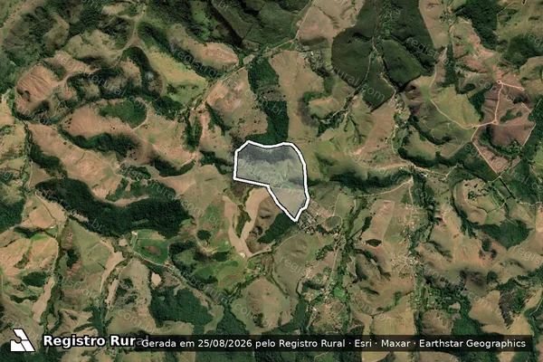Imagem de satélite de FAZENDA SAO JOSE em APARECIDA - SP