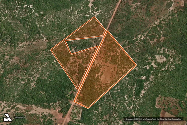 Imagem de satélite de PA MALHADA CUMPRIDA - LOTE 11 em JOSÉ DE FREITAS - PI