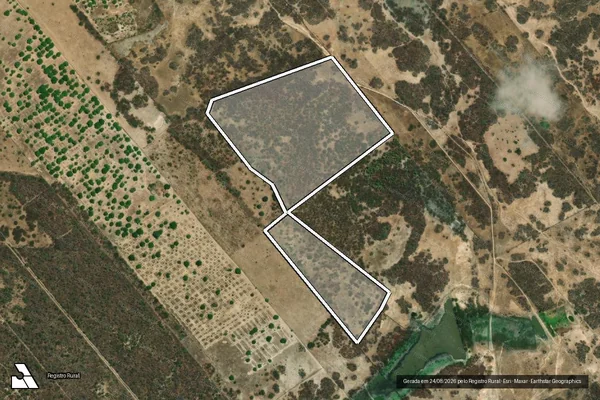 Imagem de satélite de SITIO DESTERRO em JAGUARETAMA - CE
