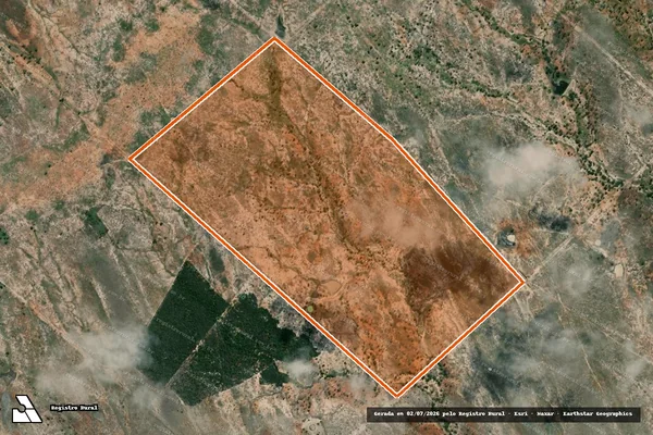Imagem de satélite de FAZENDA ISABEL em QUEIMADAS - BA