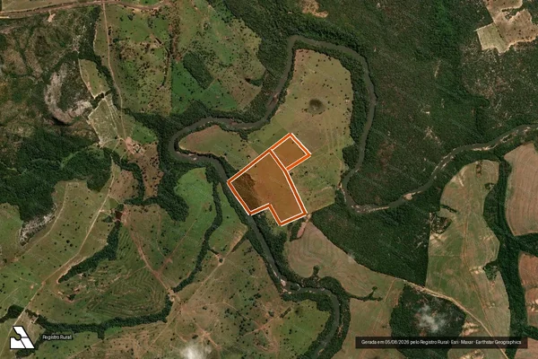 Imagem de satélite de FAZENDA SALTO LD BARREIRO em MINEIROS - GO