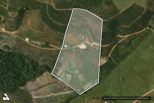 Imagem de satélite de São João da Serra - Parcela 1 em Guaçuí - ES