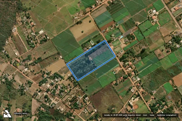 Imagem de satélite de Gleba nº 03, Reserva Técnica J, Lote nº 782 B, INCRA 9 - PICAG - Parte 1 em Brasília - DF
