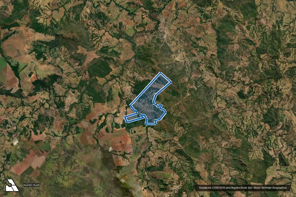 Imagem de satélite de BAGAGEM - 001 em Moiporá - GO