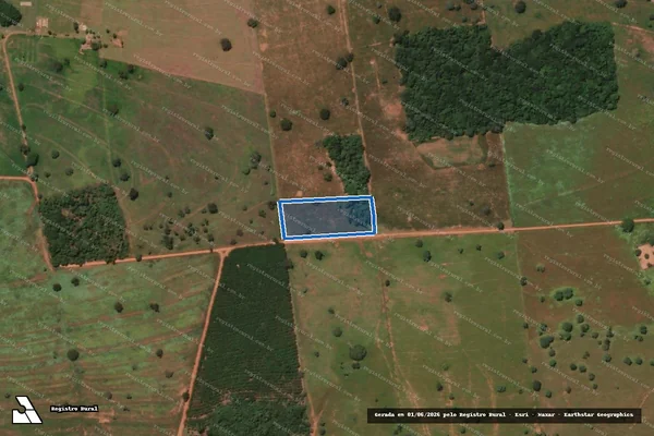 Imagem de satélite de SÍTIO NOSSA SENHORA APARECIDA / GLEBA A - GLEBA A em Pedranópolis - SP
