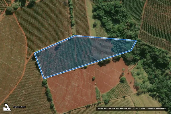 Imagem de satélite de SITIO BOA VISTA - Parte 1 em Espírito Santo do Pinhal - SP