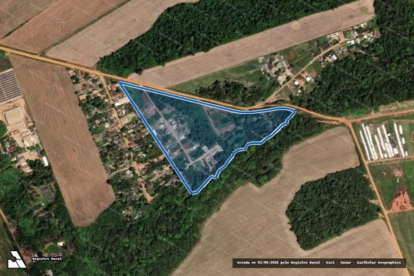 Imagem de satélite de CHÁCARA 604-A - Parte 1 em Sinop - MT