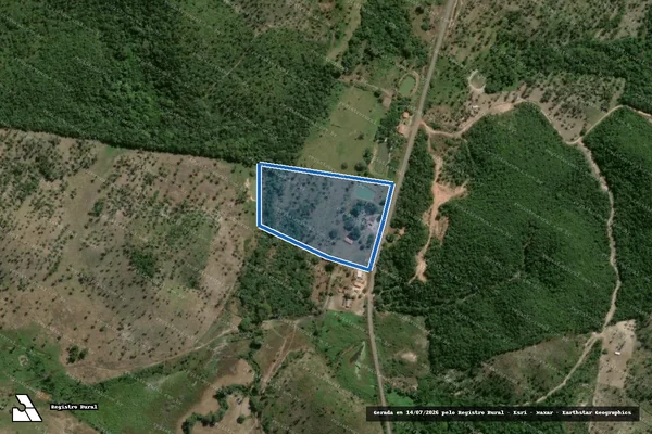 Imagem de satélite de FAZENDA MACHADO - 02 em Vargem Grande - MA