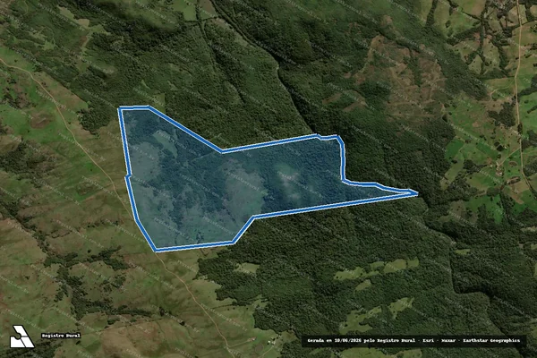 Imagem de satélite de Fazenda Santa Tereza - Parte 1 em Vila Nova do Sul - RS