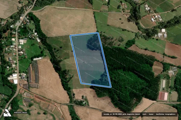 Imagem de satélite de Imóvel Romildo Setti 01 - Parcela 1 em Sobradinho - RS