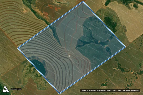 Imagem de satélite de FAZENDA CANTON - Parte 1 em Juara - MT