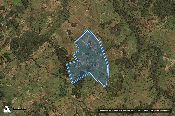 Imagem de satélite de Fazenda Dona Tereza I - Parcela 1 em Rondonópolis - MT