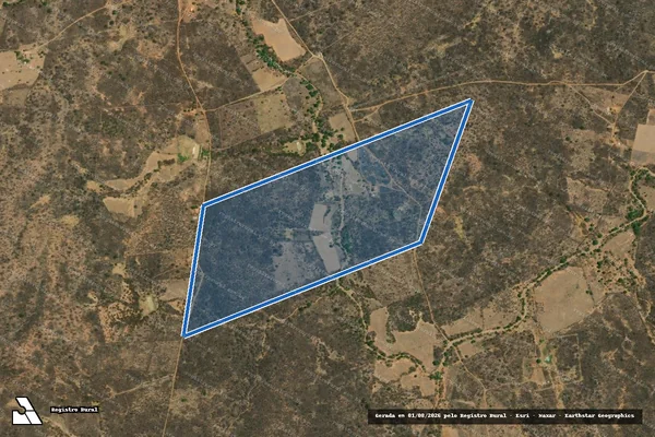 Imagem de satélite de FAZENDA TANQUE NOVO - Parte 1 em Parnamirim - PE
