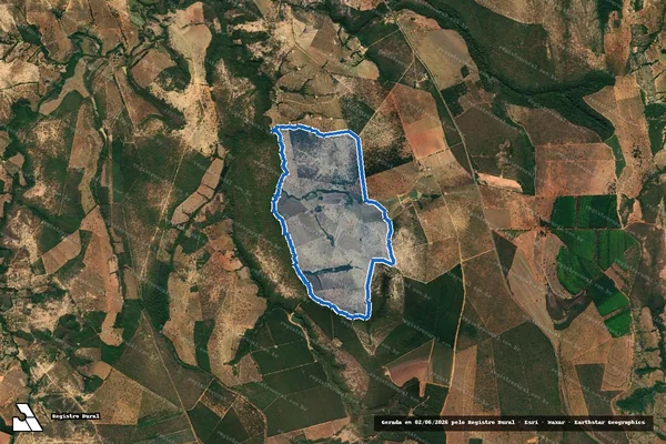 Imagem de satélite de FAZENDA NOVA - FAZENDA NOVA em Curvelo - MG