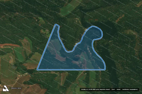 Imagem de satélite de LINDONES DOS SANTOS – ÁREA DE POSSE em Vacaria - RS