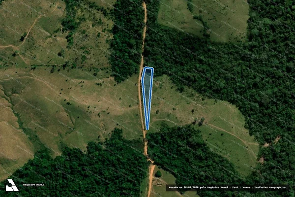 Imagem de satélite de Lotes 280 e 280A ? Gleba 03 ? PAD. Quixadá - Lote 280A ? Gleba 03 ? PAD. Quixada em Brasiléia - AC