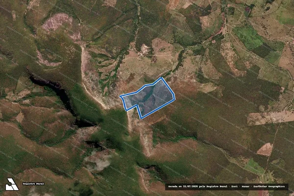 Imagem de satélite de FAZENDA BAIXA GRANDE - Parte 2 em Itinga - MG