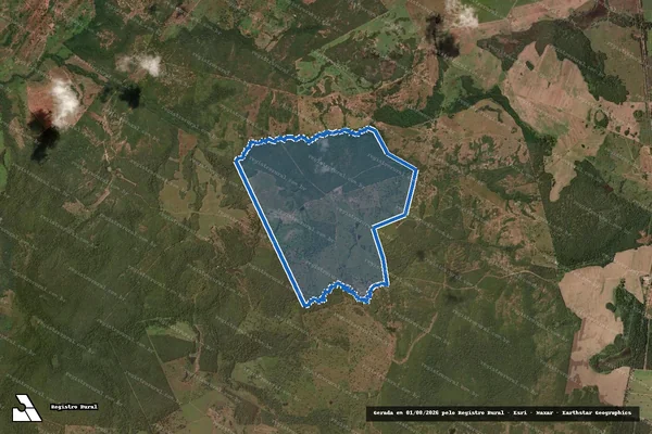 Imagem de satélite de FAZENDA RENASCER Lote 04 Loteamento Fazenda Lages Gleba 04 - 001 em Talismã - TO