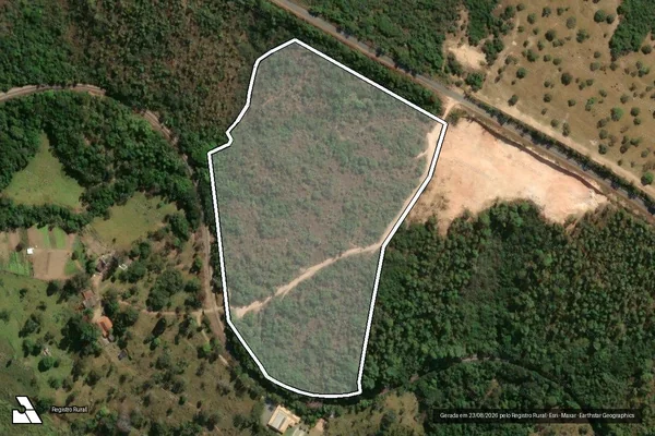 Imagem de satélite de Fazenda Cachoeira Grande - PARCELA 01 em Santo Antônio do Monte - MG