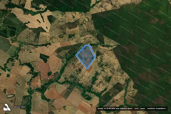 Imagem de satélite de Lote - 100 - Projeto de Assentamento Chê (Gleba 01) - Lote - 100 - Projeto de Assentamento Chê (Gleba 01) em Itaberaí - GO