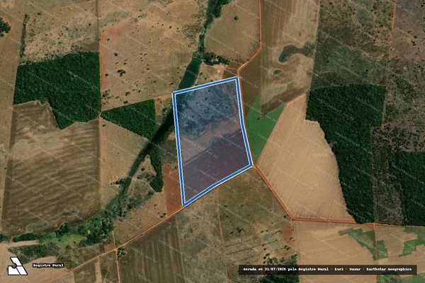 Imagem de satélite de Lote – 205 P.A Santo Antônio do Fontoura I