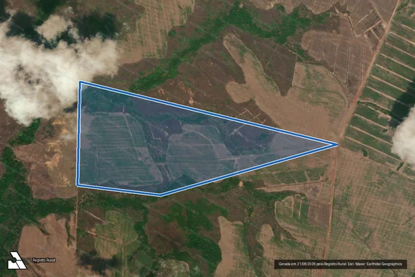 Imagem de satélite de FAZENDA NOVO HORIZONTE VIII - 001 em Santa Maria das Barreiras - PA